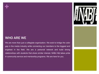 what organizations are similar to nabj